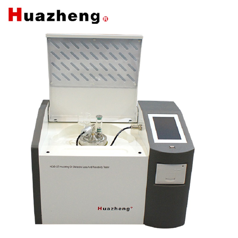 HuaZheng HZJD-2Z Oil Tan Delta Tester Transformer Oil Dielectric Constant Resistivity Tester Insulating Oil Dissipation Factor Tester