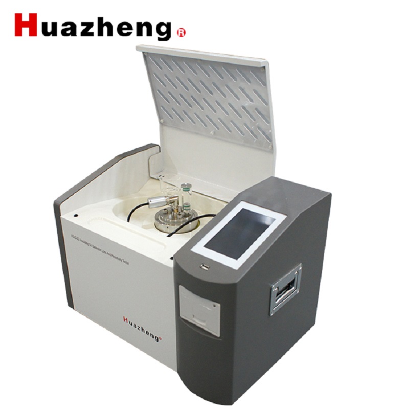 HuaZheng HZJD-2Z Oil Tan Delta Tester Transformer Oil Dielectric Constant Resistivity Tester Insulating Oil Dissipation Factor Tester