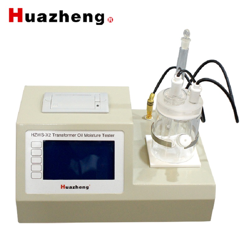 HuaZheng HZWS-X2 transformer oil moisture tester transformer oil moisture content testing kit oil water content measuring equipment