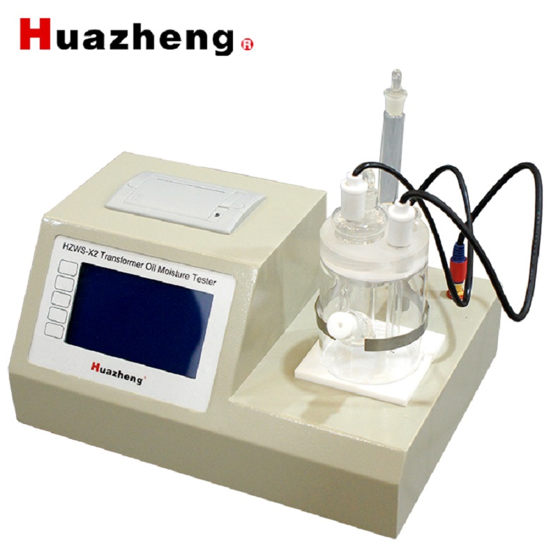 HuaZheng HZWS-X2 transformer oil moisture tester transformer oil moisture content testing kit oil water content measuring equipment