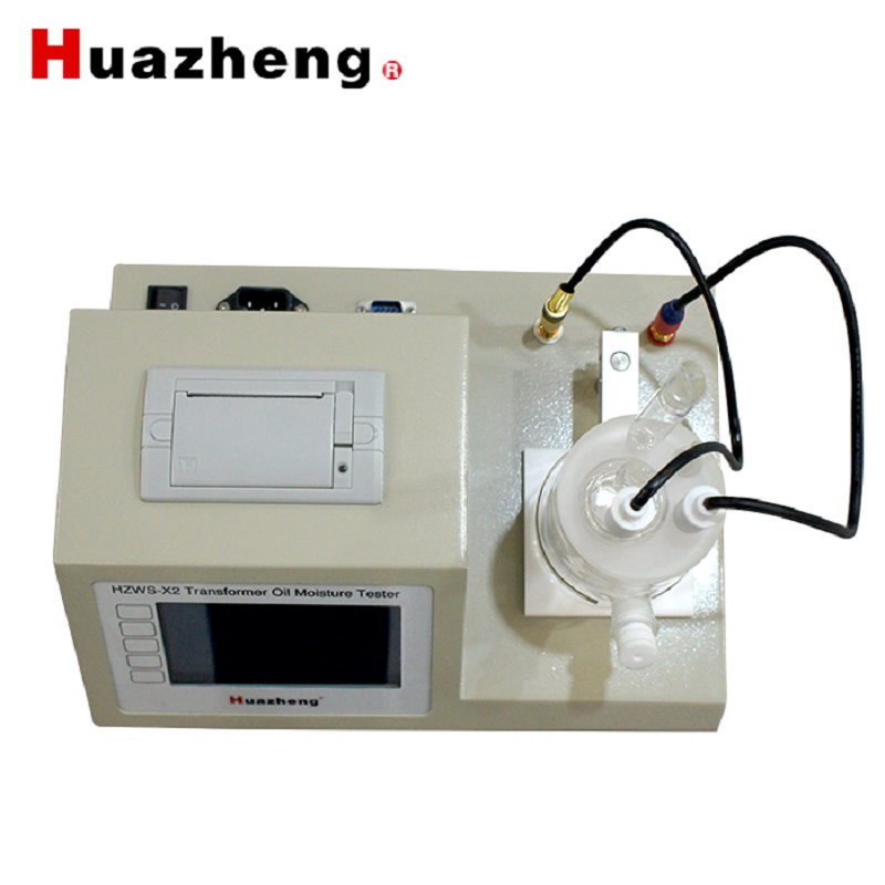 HuaZheng HZWS-X2 transformer oil moisture tester transformer oil moisture content testing kit oil water content measuring equipment