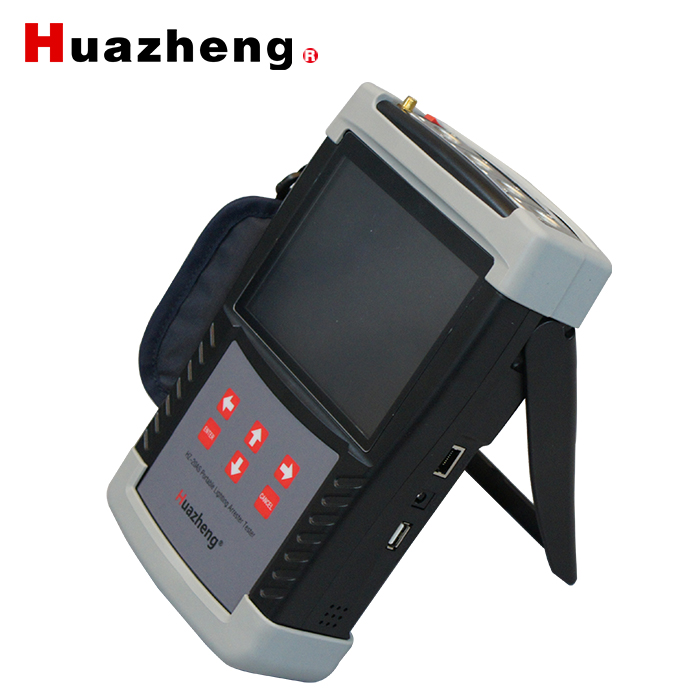 HuaZheng HZ-20AS lightening arrester characteristic tester portable zinc-oxide arrester leakage current test machine zinc oxide arrester tester