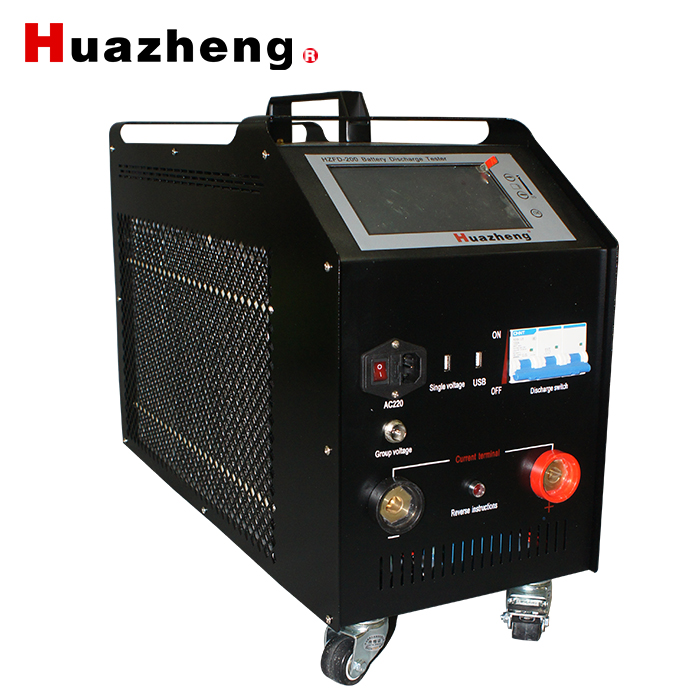 Huazheng HZFD-200 battery discharge tester power current battery capacity discharge test auto discharging battery load tester