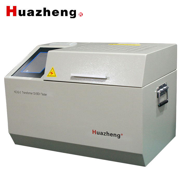 Huazheng HZJQ-3  Transformer Oil BDV Tester Transformer Oil Breakdown Voltage Test Dielectric Strength Of Transformer Oil transformer Oil BDV Test Device