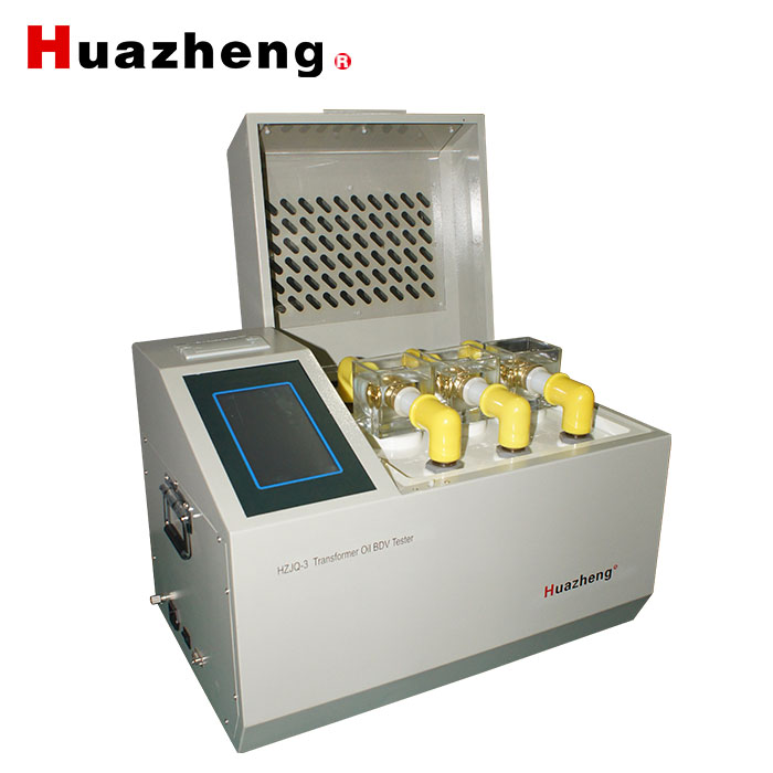 Huazheng HZJQ-3  Transformer Oil BDV Tester Transformer Oil Breakdown Voltage Test Dielectric Strength Of Transformer Oil transformer Oil BDV Test Device