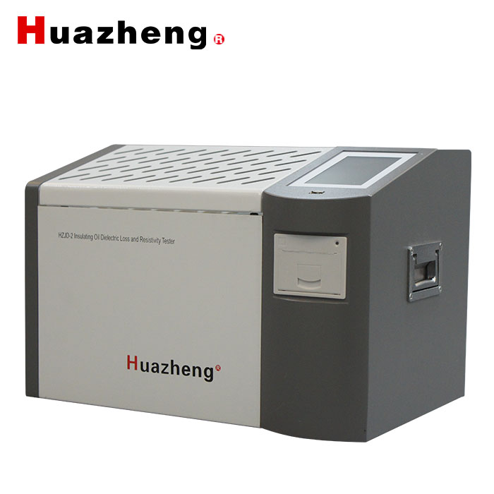 Huazheng HZJD-2 oil tan delta tester insulating oil dielectric loss and resistivity tester insulating oil dissipation factor analyzer