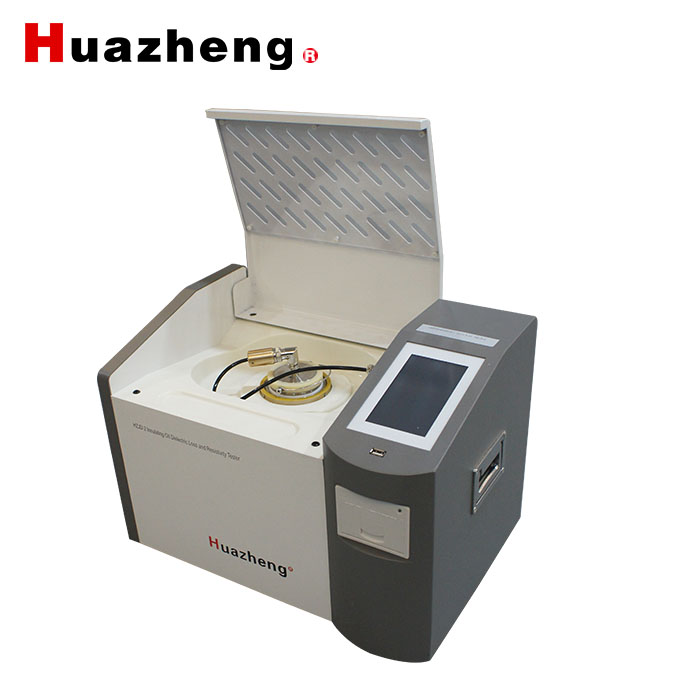 Huazheng HZJD-2 oil tan delta tester insulating oil dielectric loss and resistivity tester insulating oil dissipation factor analyzer