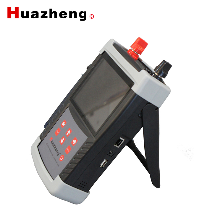 Huazheng HZ-5100S handheld loop contact resistance tester contact resistance tester micro ohm meter loop resistance test unit loop impedance tester