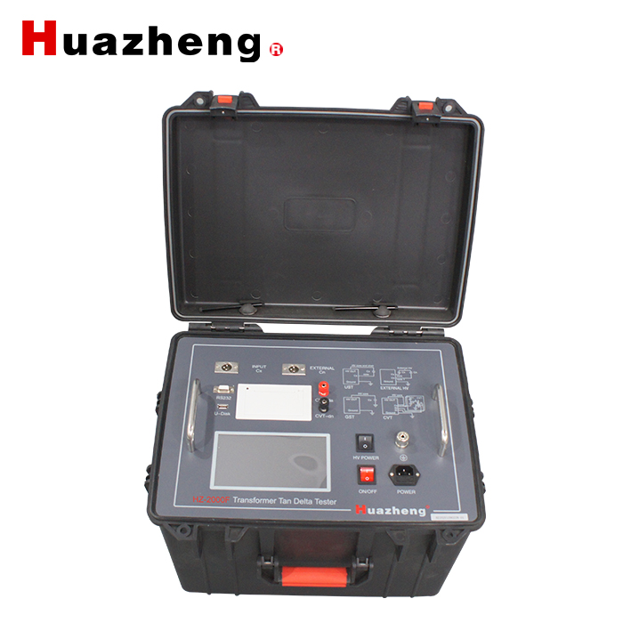 Huazheng HZ-2000F Transformer Tan Delta Tester Dielectric Capacitance Dissipation Test Machine Transformer Tan Delta Analysis Machine