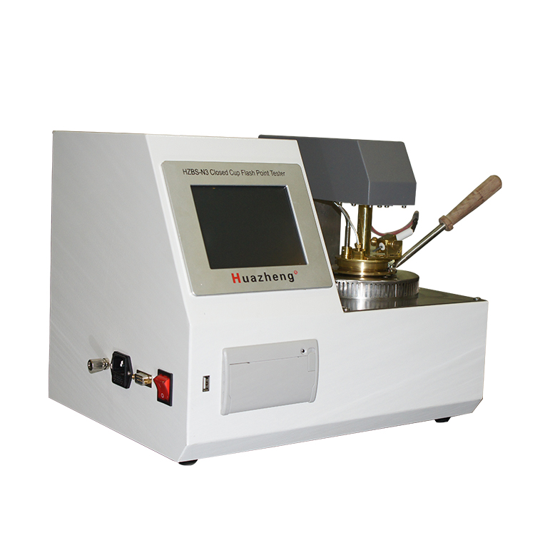 Huazheng HZBS-N3 Closed Cup Flash Point Tester Automatic Closed Cup Flash Point Measuring Device Manual Closed Flash Point And Fire Point Tester