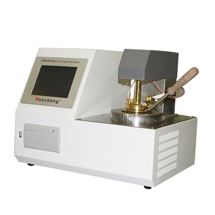 Huazheng HZBS-N3 Closed Cup Flash Point Tester Automatic Closed Cup Flash Point Measuring Device Manual Closed Flash Point And Fire Point Tester