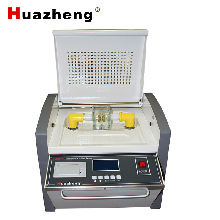Huazheng HZJQ-1 insulating oil single cup dielectric strength tester transformer oil bdv test device dielectric oil bdv tester