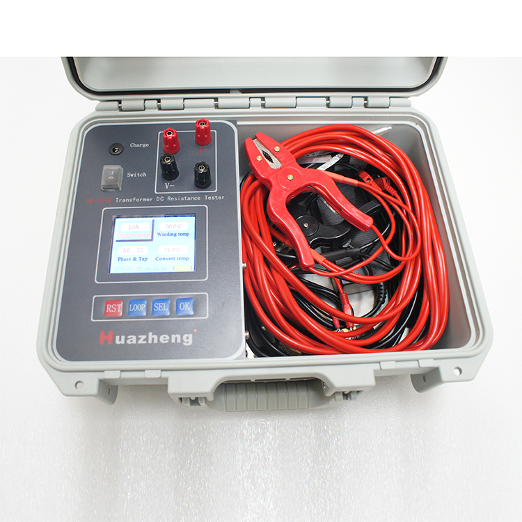 Huazheng HZ-3110 transformer dc winding resistance tester portable winding resistance test of transformer winding resistance meter