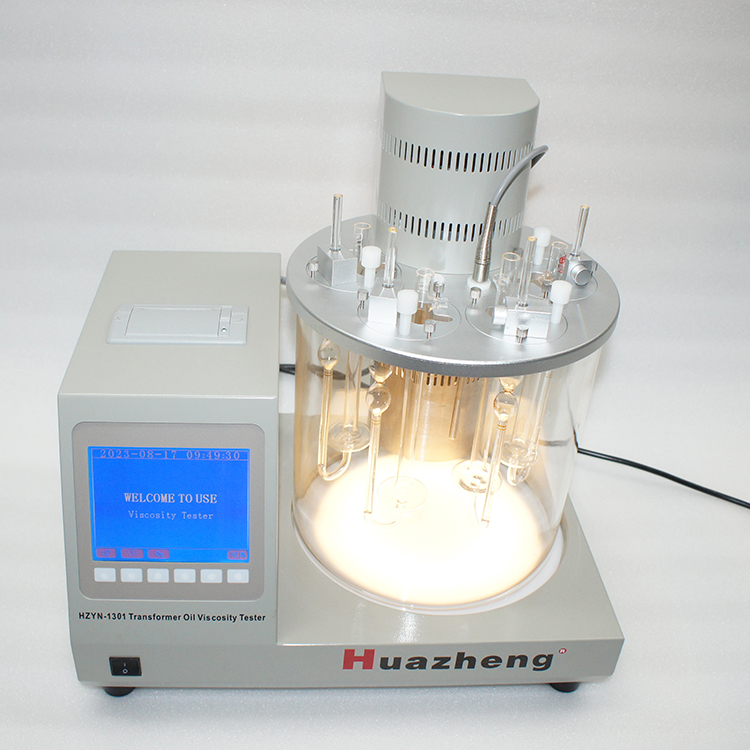 HZYN-1301 Huazheng Electric Transformer Oil Viscosity Tester Kinematic Viscosity Test Equipment Oil Kinematic Viscosity Testing Machine