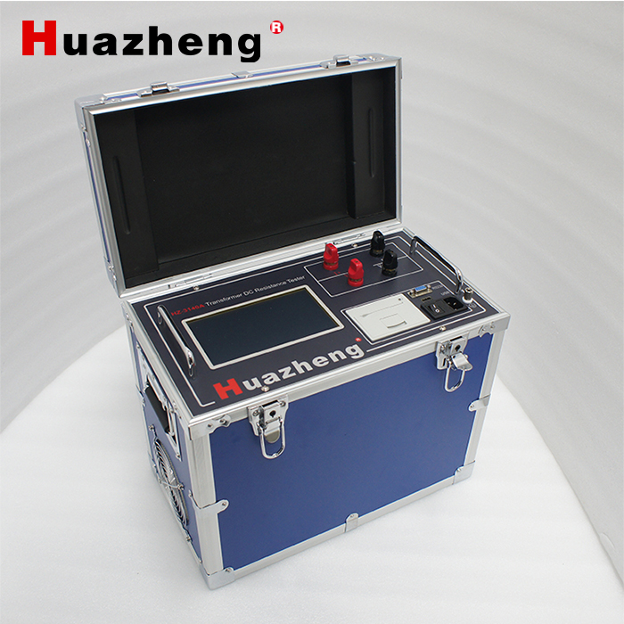 HuaZheng HZ-3140A Winding Resistance Meter 40A Portable Transformer DC Resistance Tester DC Resistance Testing Equipment