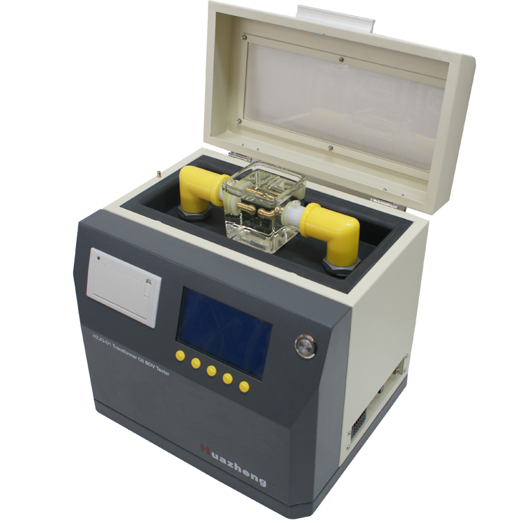 Huazheng HZJQ-D1 Battery Supply 70KV Transformer Oil BDV Tester