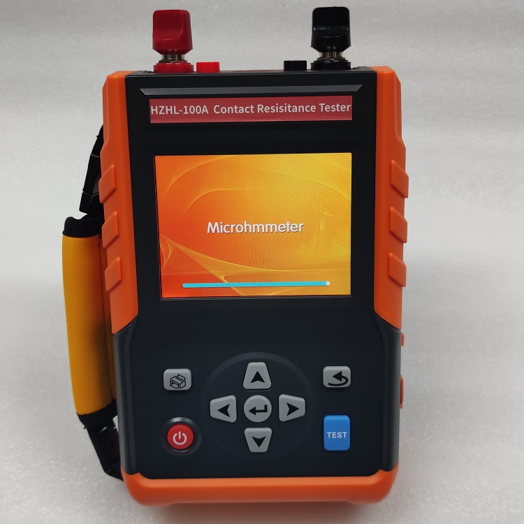 HuaZheng Digital Portable 100A Circuit Breaker loop Resistance Tester HZHL-100A Contact Resistance Tester