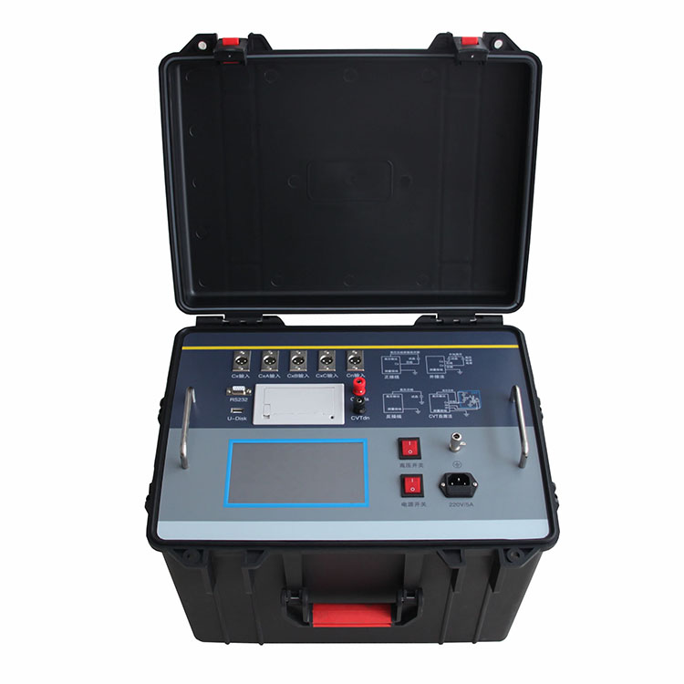 Huazheng 10kv multiple function dissipation factor meter capacitance 4 channel transformer tan delta tester