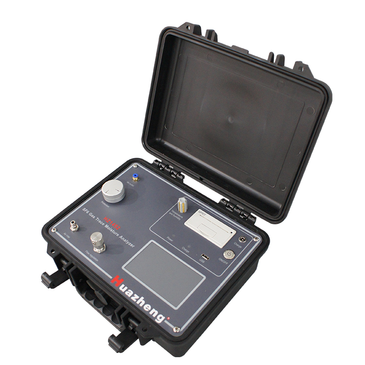 Huazheng HZ1452 Smart SF6 Gas Humidity Micro Water Content Meter SF6 Trace Moisture Tester