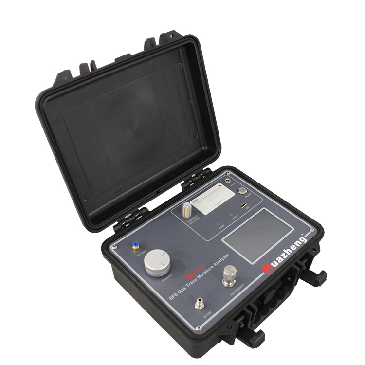 Huazheng HZ1452 Smart SF6 Gas Humidity Micro Water Content Meter SF6 Trace Moisture Tester