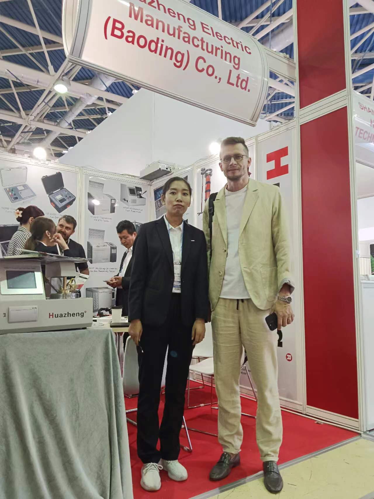 Welcome our esteemed clients from Russia at our exhibition center
