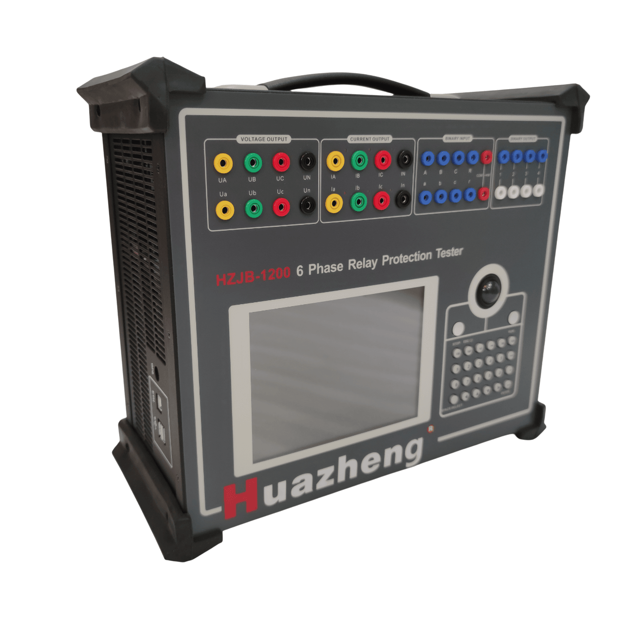 Huazheng HZJB-1200 six phase relay tester six phase relay protection testing Instrument auto relay test set 6 phase relay tester