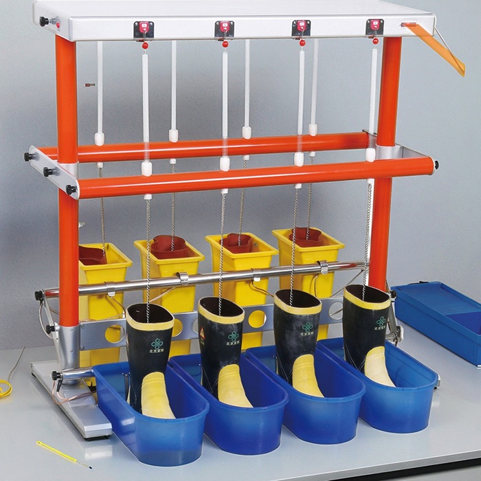 What is a  insulating glove testing device?