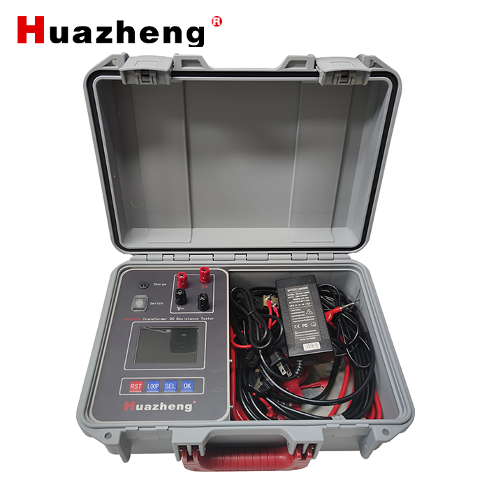 Huazheng HZ-3110 transformer dc winding resistance tester portable winding resistance test of transformer winding resistance meter