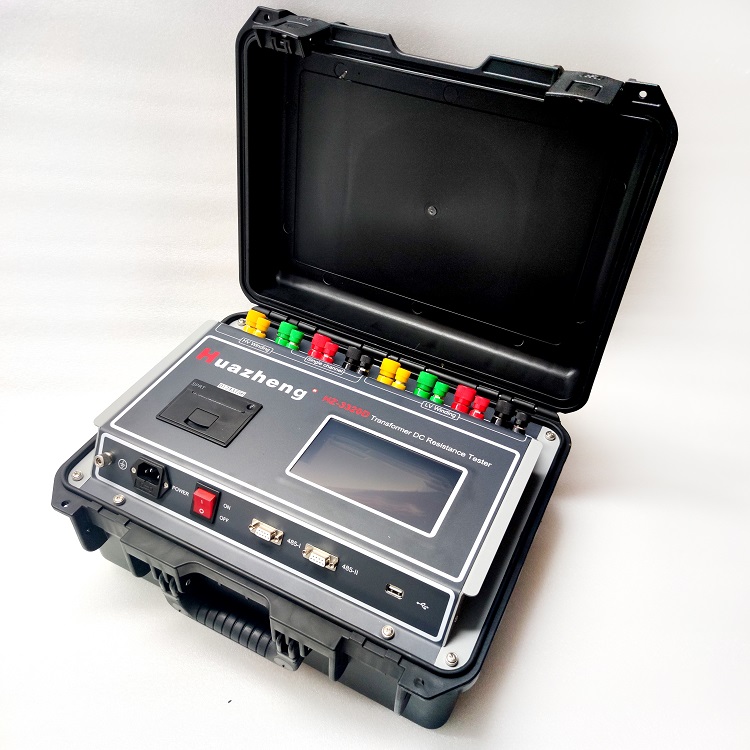 Huazheng HZ-3320D DC Resistance Test Instrument DC Winding Resistance Testing Machine Three Phase Transformer DC Winding Resistance Tester