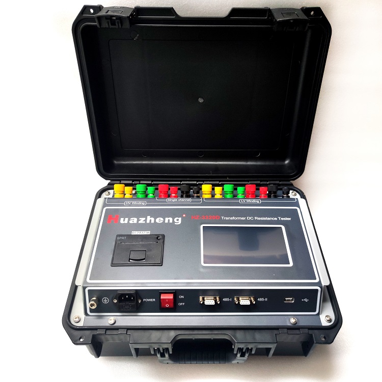Huazheng HZ-3320D DC Resistance Test Instrument DC Winding Resistance Testing Machine Three Phase Transformer DC Winding Resistance Tester