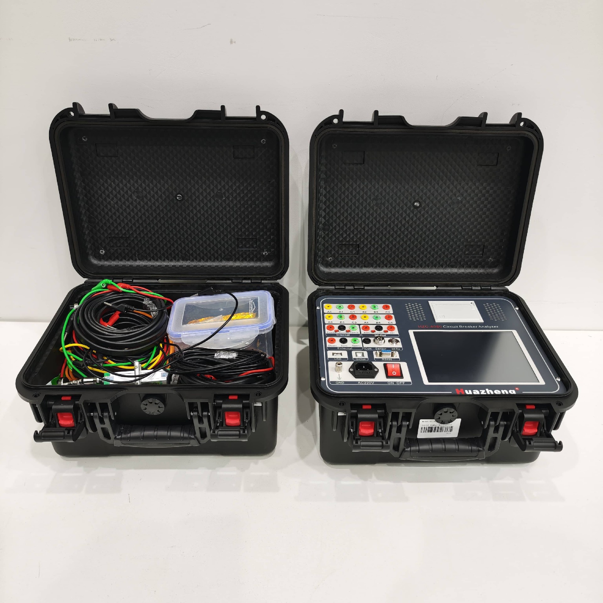 Huazheng High Voltage Switchgear Timing Test Device HZC-4080 Dynamic Resistance Circuit Breaker Analyzer